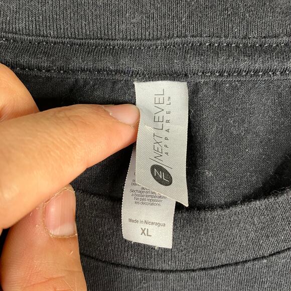 Next Level T-Shirt Mens XL Black New Lex Panthers Graphic Athletic Tee - Picture 5 of 9